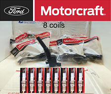 8Set OEM Motorcraft Ignition Coil DG508 &Spark Plug SP479 For Ford F150 4.6 5.4L picture