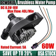 60W Brushless Motor Water Pump High-flow 12V Engine Cooling Auxiliary Water Pump picture