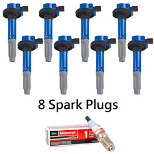 Performance Ignition Coil & Motorcraft Platinum Spark Plug for Ford F150 V8 picture