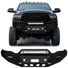 Vijay For 2019-2023 Dodge Ram 2500/3500 Front Bumper w/Winch Plate & LED Lights picture