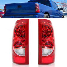 1Pair Halogen Tail Lights W/Bulbs Fit for 2003-2006 Chevy Silverado 1500 2500 picture