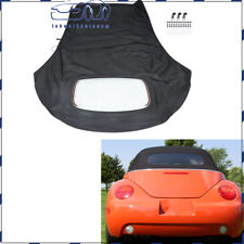 Convertible Soft Top Defroster Glass Window For 2003-10 Volkswagen Beetle Black picture