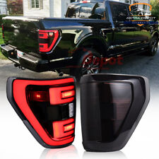 Smoked LED Tail Lights Assembly for 21-23 Ford F150 F-150 XLT 4X4 w/ Blind Spot picture