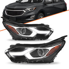 For 2018-2020 Chevy Equinox HID/Xenon w/ LED DRL Headlight Passenger Driver Set  picture