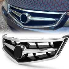 Fit New 2006 2007 2008 Acura TSX Front Grill Grille w/Chrome Molding 4-Door 4DR picture
