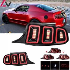 Sequential Tail Lights For 2010-14 Ford Mustang GT/Shelby LED Brake Signal Lamps picture