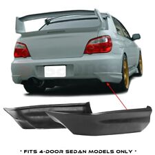 [SASA] Made for 2005-2007 Subaru Impreza WRX STI Sedan Only PU Rear Bumper Lip picture