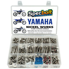 YZF250 YZF450 Nickel Wurks Bolt Kit Yamaha Factory Race Bolts Titanium Look picture