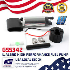 GENUINE WALBRO/TI GSS342 255LPH Fuel Pump + QFS 846 Kit for Subaru Impreza 02-06 picture