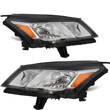 Headlights For 2013-2017 Chevy Traverse Chrome OE Style Headlamps LH+RH Sets picture