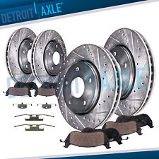 312mm Front 300mm Rear Brake Rotors + Brake Pads for BMW 328i XDRIVE X1 picture