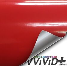 VVivid 2020 VVivid+ Gloss Rosso Corsa Red Vinyl Car Wrap Film | V195 picture