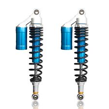 2X ATV Motorcycle Air Shock Absorbers Nitrogen Suspension Universal Fit picture