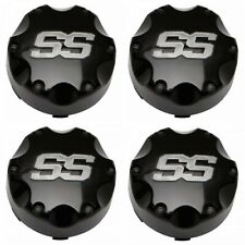 ITP® SS112 Alloy Center Cap 4/110 & 4/115 Black 4 Pack B110SS  picture