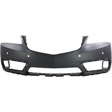 Front Bumper Cover For 2014-2016 Acura MDX w/ fog lamp holes Primed picture