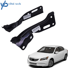 For 2008-2010 2011 2012 Honda Accord Pair Hood Hinges Black Left & Right Side picture