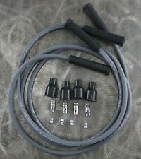 8mm Grey Silicone Plug Wires for Harley Davidson Dyna picture