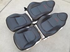 2006-2009 Pontiac Solstice GXP Driver and Passenger Seats Red Stitch (A+) picture