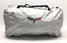 COVERKING SILVER CHEVY CORVETTE CAR COVER DUFFLE BAG RED/YELLOW 23Lx14Wx13H picture