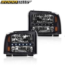 Fit For 2005-2007 Ford F250 F350 F450 F550 Super Duty LED DRL Headlights Lamps picture