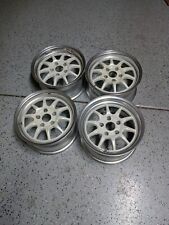  15” White GAB SPORT JDM RIMS 5x114.3 15x7 and 7.5 ctr itr Rare **READ** picture
