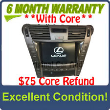 Lexus LS460 LS600HL Multi-Display Navigation GPS Touch Screen w/Climate control picture