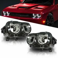 Headlight Assembly For 2015-2018 Dodge Challenger Headlamps Left+Right Side picture