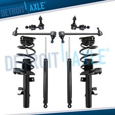Front Struts & Coil Spring Rear Shocks Sway Bars Kit for 2013 - 2018 Ford Focus picture