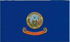 5in x 3in Idaho State Flag Vinyl Bumper magnet  magnetic magnets Car picture