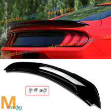 GT350 Style Glossy Black Rear Trunk Lip Spoiler Wing For Ford Mustang 2015-2022 picture