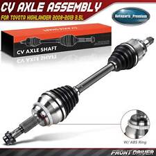 Front Left CV Axle Assembly for Toyota Highlander 2008 2009 2010-2013 3.5L FWD picture