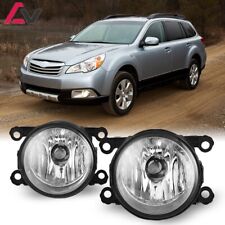 For Subaru Outback 10-12 Clear Lens Pair Bumper Fog Light Lamp OE Replacement picture