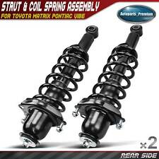 2x Rear L&R Complete Strut & Coil Spring Assembly for Toyota Matrix Pontiac Vibe picture