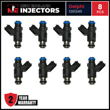 OEM Delphi 12613411 Fuel Injector Set of 8 for 10-17 Chevy GMC 6.0 5.3 4.8 V8 picture