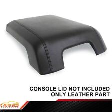 Fit For 2011-16 Ford F-250 Super Duty Real Leather Console Lid Armrest Cover picture
