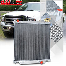 3 Row Aluminum Radiator For 2003-2007 2006 Ford F250/F350/F450 Super Duty 6.0L picture