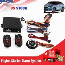 Car SUV Keyless Lock Entry Engine Start Alarm System Push Button Remote Part US picture