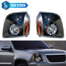 Fit for for 2007-2014 GMC Yukon XL 1500 XL 2500 Headlights Headlamps Left+Right picture