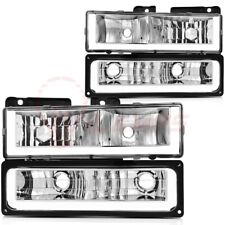For 88-98 Chevrolet C10 Lamps Front LED DRL Headlights Assembly Pair picture