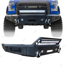 Fits Ford F150 2015-2017 New Assembly Steel Front Bumper Pickup with 5xLight picture