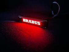 Mercedes red Brabus style illuminated grille LED badge emblem light G S E C GLE picture