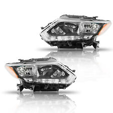 2X Left & Right Headlights Headlamps DRL Assembly For 2014-2016 Nissan Rogue picture