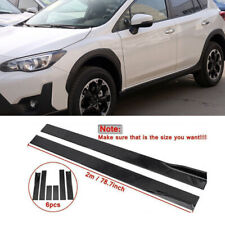 78.7'' Gloss Black Side Skirts Extention Splitter Body Kit For Acura RSX DC5 picture