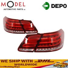 DEPO Tail Lamp LED 4 Pieces Set For Mercedes-Benz E-Class W212 2009-2016 picture