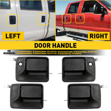 Door Handle Set Textured Black Outer For 1999-2016 Ford F-250 Super Duty Black picture