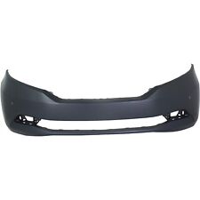 Front Bumper Cover For 2011-17 Honda Odyssey Touring w/ Park Sensor Holes Primed picture