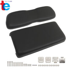 Front Seat Bottom+Back Cushion For Club Car DS 2000.5-Up Golf Carts Black picture