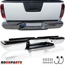 Fit For 2005-2019 Nissan Frontier Truck Chrome Steel Rear Step Bumper Assembly picture