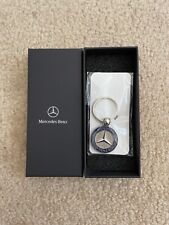 New Genuine Mercedes-Benz Vintage Three Pointed Star Keyring  picture