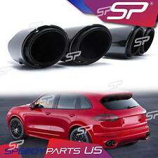 3-Layer Sporty Black Exhaust Tips for Porsche Cayenne 2014 2015 2016 2017 picture